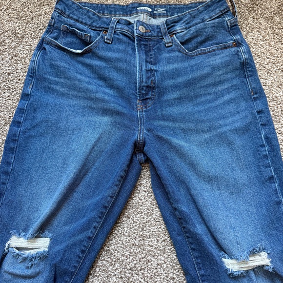 High Rise Straight Leg Jeans - Picture 5 of 6